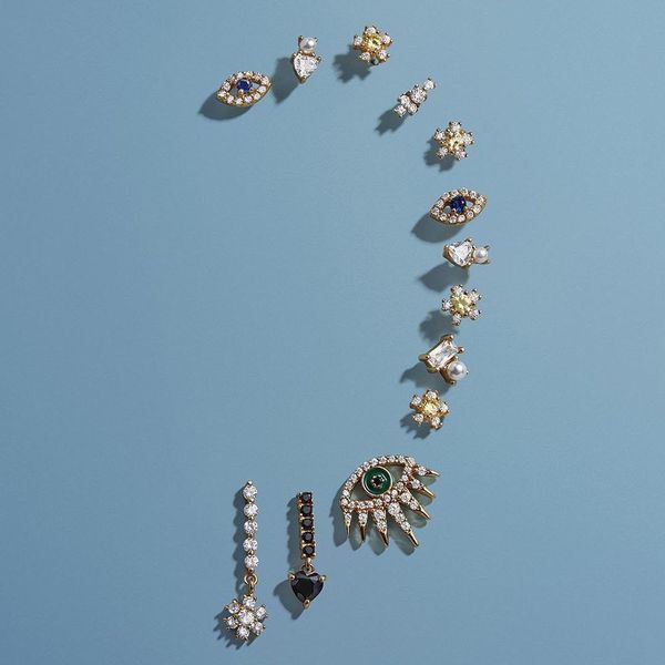 girlgo bauble bar crystal evil eye stud statement earrings women vintage maxi rarrot hanging earring sweets drop party jewelry, Silver
girlgo bauble bar crystal evil eye stud statement earrings women vintage maxi rarrot hanging earring sweets drop party jewelry, Silver