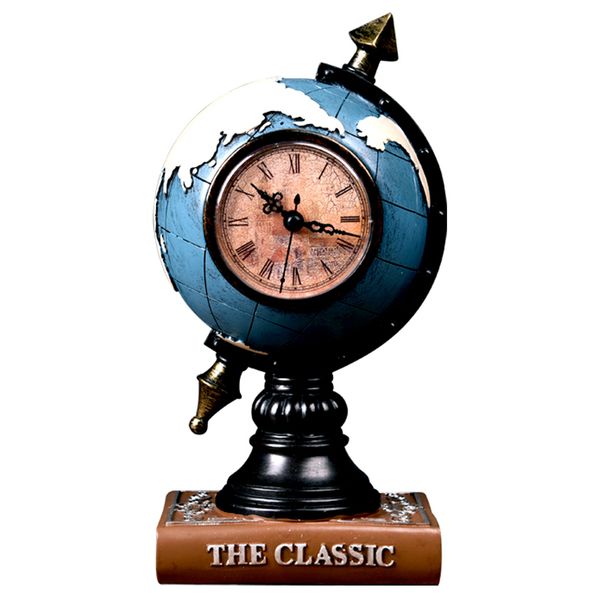 fashion creative vintage globe model desk clock ornaments resin crafts retro earth model home living room clock decoration gifts
fashion creative vintage globe model desk clock ornaments resin crafts retro earth model home living room clock decoration gifts