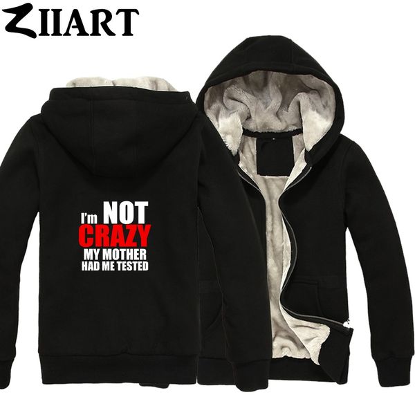 letters words tbbt clip art i'm not crazy my mother had me tested boys man male full zip autumn winter plus velvet parkas ziiart, Black
letters words tbbt clip art i'm not crazy my mother had me tested boys man male full zip autumn winter plus velvet parkas ziiart, Black