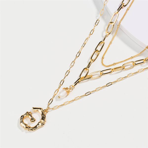 natural freshwater pearl pendant lady multi-layer necklace gold alloy diy letter pendant long chian necklace jewelry for gift, Silver
natural freshwater pearl pendant lady multi-layer necklace gold alloy diy letter pendant long chian necklace jewelry for gift, Silver