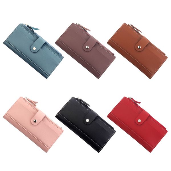 womens wallets and purses fashion long zipper multi slot 3 fold clasp zero portafoglio donna carteira feminina portefeuille femm, Red;black
womens wallets and purses fashion long zipper multi slot 3 fold clasp zero portafoglio donna carteira feminina portefeuille femm, Red;black