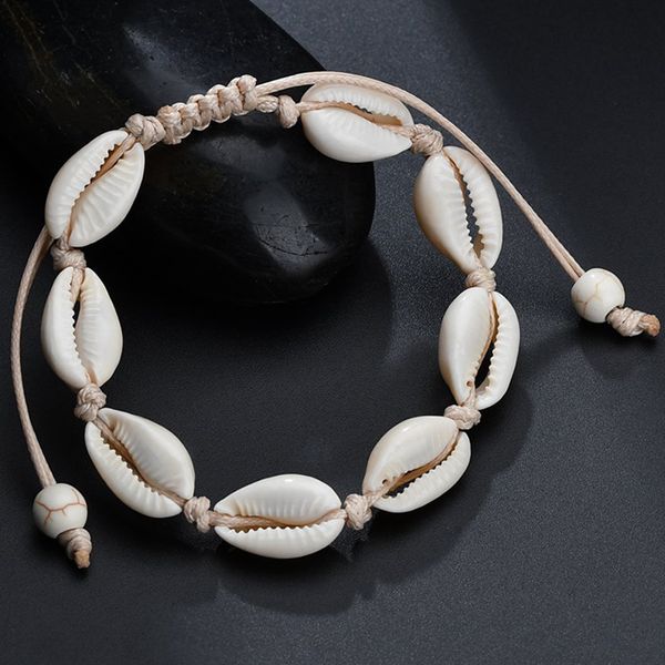 jisensp 2018 woman beach jewelry boho sea shells rope chain bracelet simple bracelets & bangles for woman girls jewelry gifts, Golden;silver
jisensp 2018 woman beach jewelry boho sea shells rope chain bracelet simple bracelets & bangles for woman girls jewelry gifts, Golden;silver