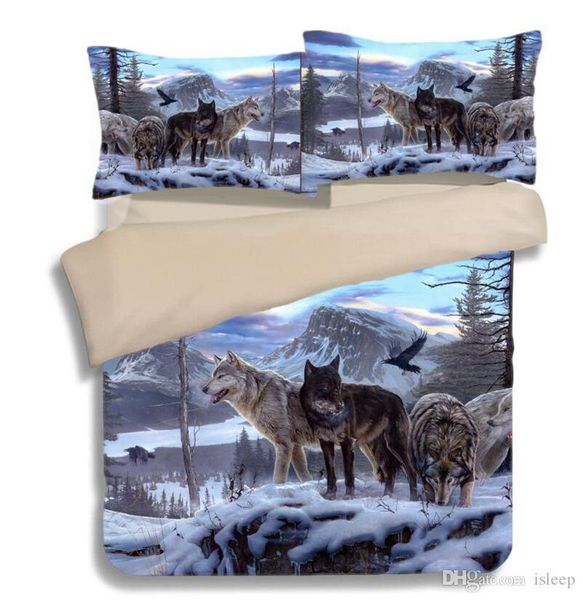 3d printing wolf in the snow 2 3 pcs bedding set with pillowcase for twin full king all size
3d printing wolf in the snow 2 3 pcs bedding set with pillowcase for twin full king all size