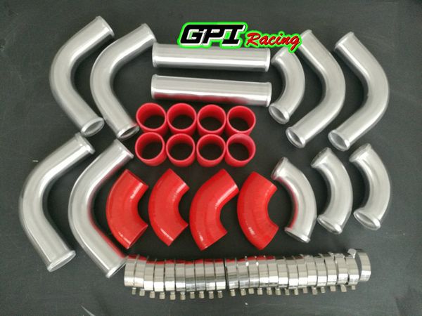 2.5" 64mm 12 pcs aluminum universal intercooler turbo piping pipe & silicone hose
2.5" 64mm 12 pcs aluminum universal intercooler turbo piping pipe & silicone hose