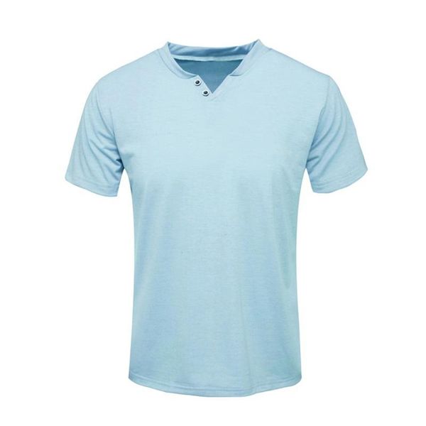 sagace mens blouse summer men's v-neck button large size solid color sports t-shirt short sleeve casual slim sport t-shirt, Black;blue
sagace mens blouse summer men's v-neck button large size solid color sports t-shirt short sleeve casual slim sport t-shirt, Black;blue