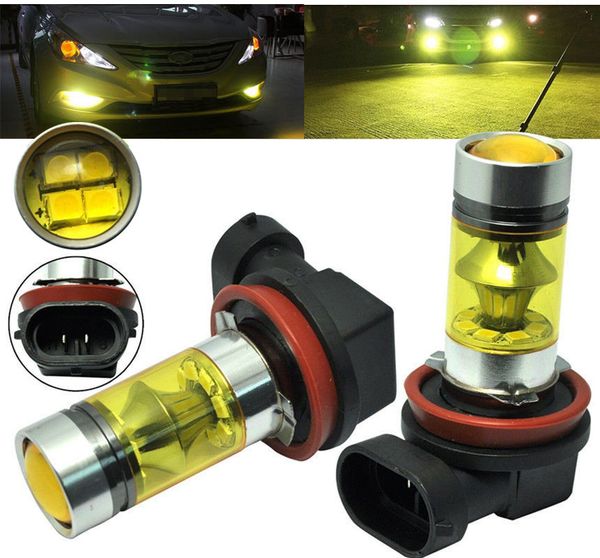 car led light 2x h11 h8 100w led 4300k yellow 2323 projector fog driving light bulbs may09
car led light 2x h11 h8 100w led 4300k yellow 2323 projector fog driving light bulbs may09