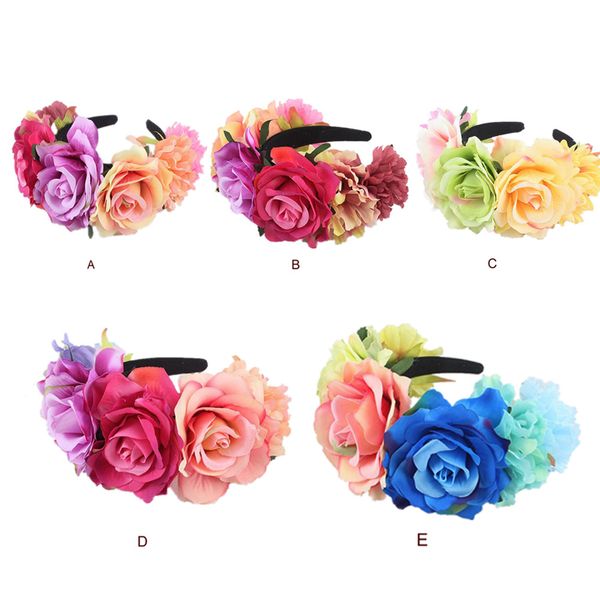 simulation rose hair accessories fashion women girls party flower fairy multicolor headband girls gifts women hair accessories, Brown
simulation rose hair accessories fashion women girls party flower fairy multicolor headband girls gifts women hair accessories, Brown