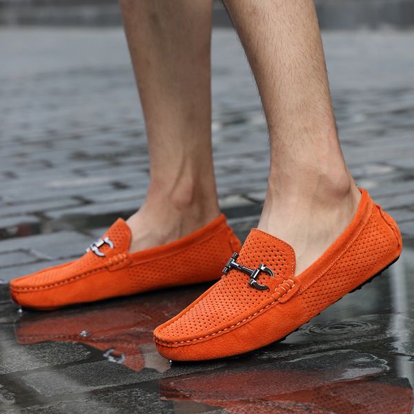 casual men shoes hollow out summer driving shoes for men breathable mens moccasin loafers fashion mens causal leather, Black
casual men shoes hollow out summer driving shoes for men breathable mens moccasin loafers fashion mens causal leather, Black