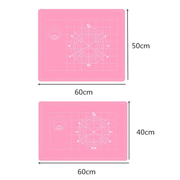 ex-large silicone baking mat rolling dough mats knead non-stick rolling fondant pastry mat pizza dough maker pad bakeware liner
ex-large silicone baking mat rolling dough mats knead non-stick rolling fondant pastry mat pizza dough maker pad bakeware liner
