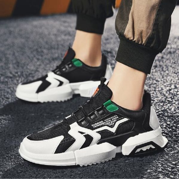 fashion casual shoes men black white platform running outdoor breathable increase mens trainers sports sneakers runner size 39-44
fashion casual shoes men black white platform running outdoor breathable increase mens trainers sports sneakers runner size 39-44