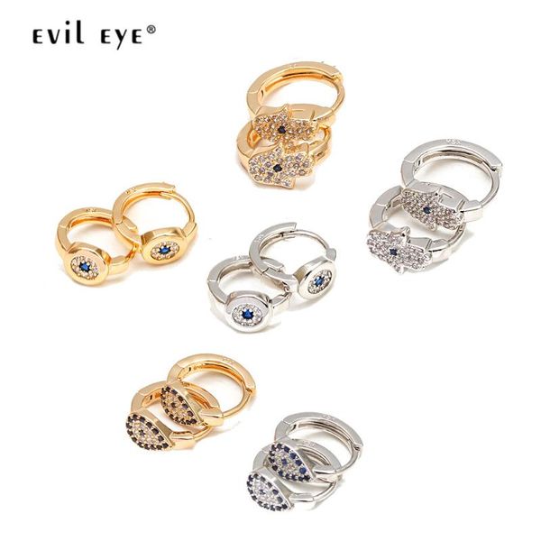 evil eye gold color hoop earrings copper micro pave fatima hamsa hand evil eye earrings fashion jewelry for women girls bd195, Golden;silver
evil eye gold color hoop earrings copper micro pave fatima hamsa hand evil eye earrings fashion jewelry for women girls bd195, Golden;silver