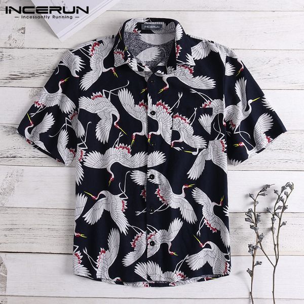 new tropical men clothes hawaiian beach men shirt dress social tee men shorts sleeve lapel collar chemise hombre camisa, White;black
new tropical men clothes hawaiian beach men shirt dress social tee men shorts sleeve lapel collar chemise hombre camisa, White;black