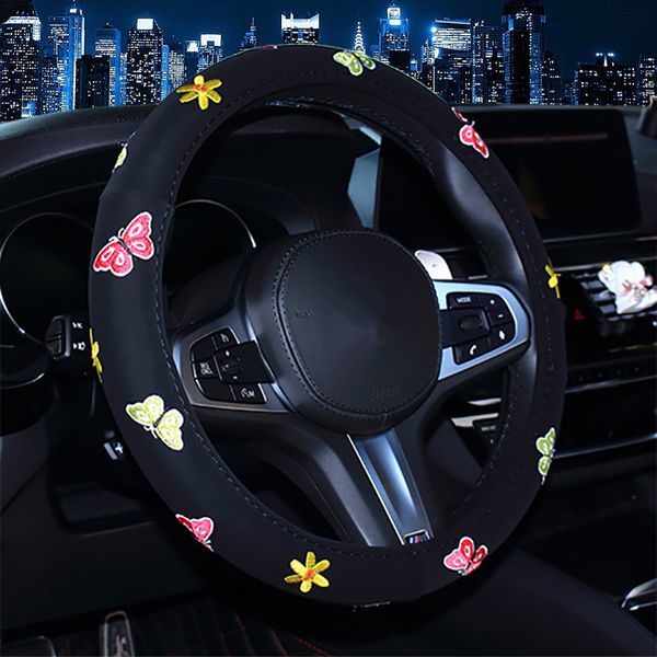 sc02-steering wheel cover car steering wheel cover ladies special embroidery car handle set interior decoration
sc02-steering wheel cover car steering wheel cover ladies special embroidery car handle set interior decoration