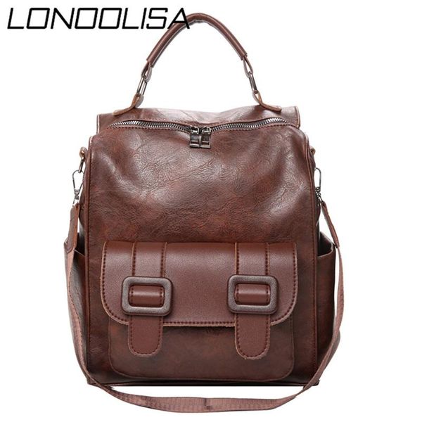 large capacity pu leather women backpack fashion college school bags backpacks for teenager girls vintage shoulder bag mochilas
large capacity pu leather women backpack fashion college school bags backpacks for teenager girls vintage shoulder bag mochilas