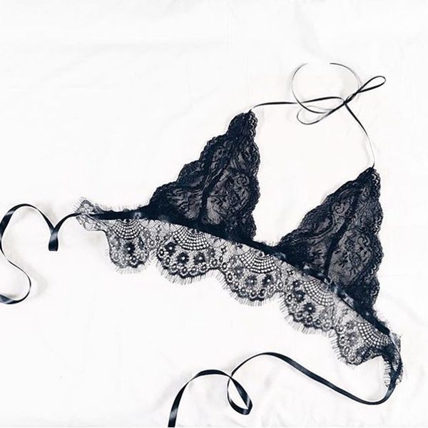 bras lingerie lace v triangle hollow underwear exotic transparent women thin chest bra camisole deep, Red;black
bras lingerie lace v triangle hollow underwear exotic transparent women thin chest bra camisole deep, Red;black