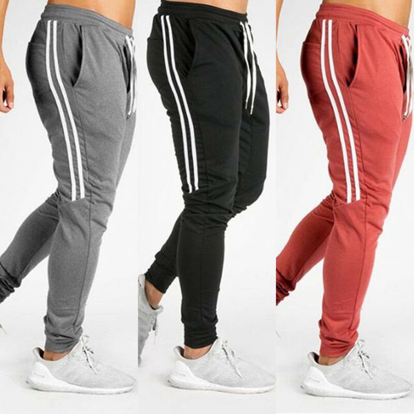 new fashion men track pants casual breathable soft sports jogging bottoms jogger gym sweats trousers 3 colors, Black
new fashion men track pants casual breathable soft sports jogging bottoms jogger gym sweats trousers 3 colors, Black