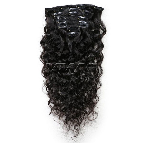 vmae clip in hair extensions water wave peruvian hair 12 to 26 inch natural color 120g 140g 160g virgin human hair extension, Black
vmae clip in hair extensions water wave peruvian hair 12 to 26 inch natural color 120g 140g 160g virgin human hair extension, Black