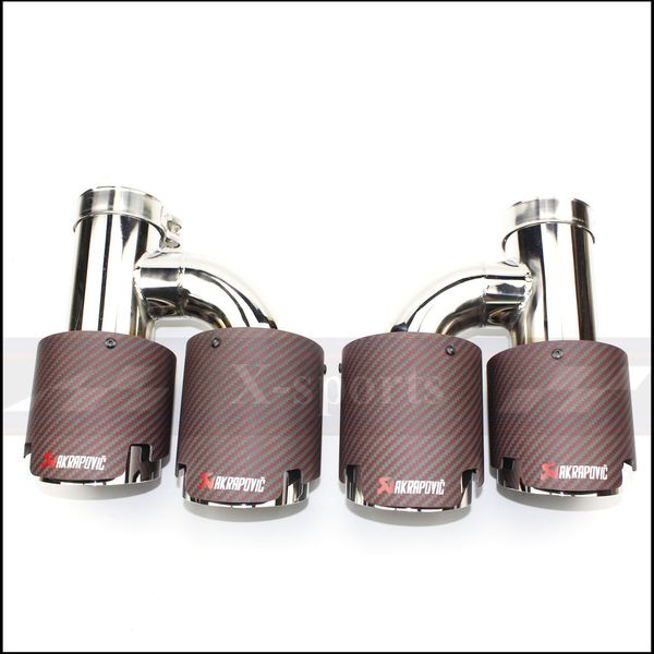 akrapovic red macarbon fiber car exhaust muffler tip tailpipe universal h shaped 4 slot stainless steel silver ing
akrapovic red macarbon fiber car exhaust muffler tip tailpipe universal h shaped 4 slot stainless steel silver ing