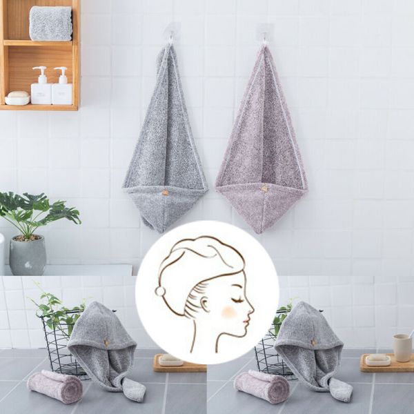 women hair towel microfiber dry hair cap quick drying bath towels soft shower hat lady bathing tools 25x65cm
women hair towel microfiber dry hair cap quick drying bath towels soft shower hat lady bathing tools 25x65cm
