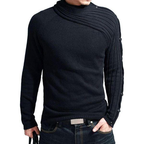 sweater pollovers men male brand casual slim sweaters men vogue scarf collar thick hedging turtleneck men's sweater xxl, White;black
sweater pollovers men male brand casual slim sweaters men vogue scarf collar thick hedging turtleneck men's sweater xxl, White;black