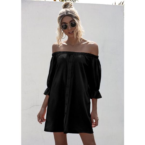 женщины sexy slash sheck с плеча свободное платье 2020 дамы три четверти рукава сплошные мини платья женщин пляне платье партии # j30, Black;gray
женщины sexy slash sheck с плеча свободное платье 2020 дамы три четверти рукава сплошные мини платья женщин пляне платье партии # j30, Black;gray