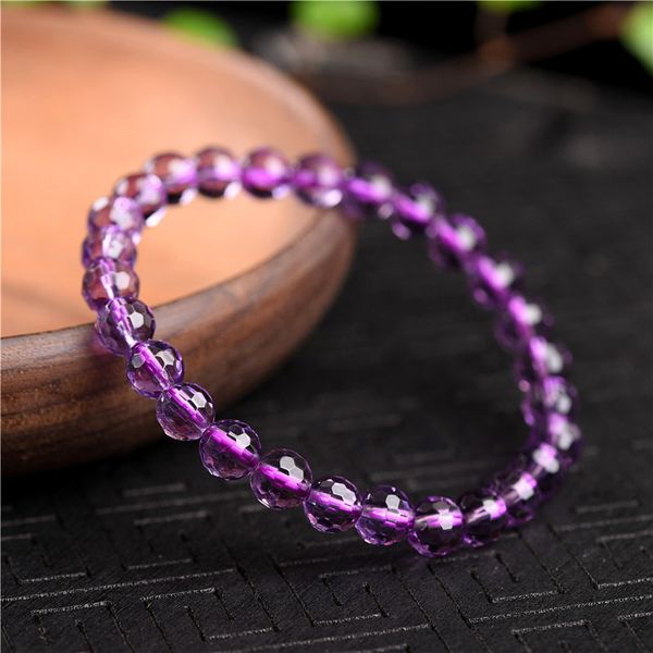 natural stones brazil amethyst bracelet 64 facet purple crystal quartz round bead men women bracelet healing energy gift jewelry, Black
natural stones brazil amethyst bracelet 64 facet purple crystal quartz round bead men women bracelet healing energy gift jewelry, Black