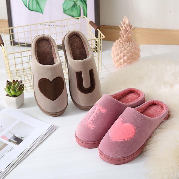 2019 winter cotton slippers lovers home indoor love cotton slippers women warm and antiskid plush lovely shoes man, Black
2019 winter cotton slippers lovers home indoor love cotton slippers women warm and antiskid plush lovely shoes man, Black