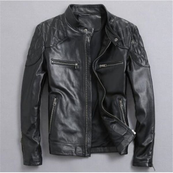 david beckham real leather jacket fall winter fashion men's black color genuine leather jacket men's wear quality
david beckham real leather jacket fall winter fashion men's black color genuine leather jacket men's wear quality