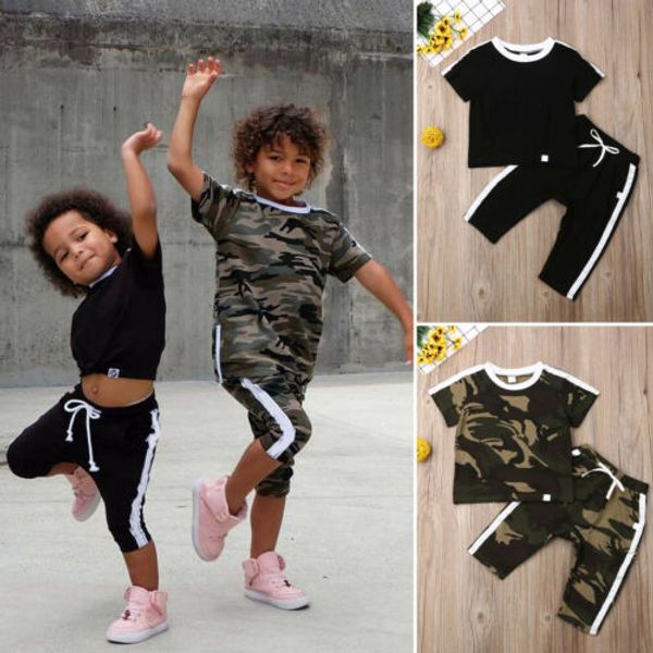 new fashion toddler kid baby boy girl cotton short sleeve summer camouflage +long pants outfits set 3f21, White
new fashion toddler kid baby boy girl cotton short sleeve summer camouflage +long pants outfits set 3f21, White