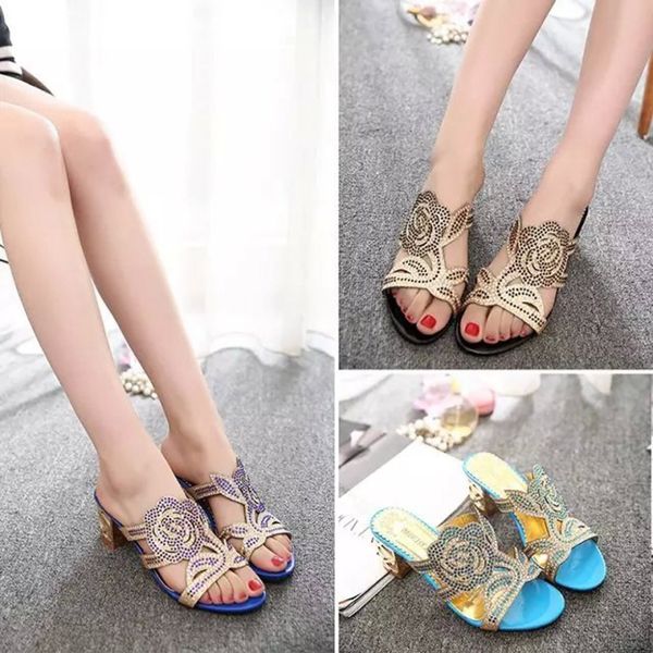 women's shoes women's fashion casual crystal outdoor slippers square heel shoes flower sandals outdoor girl slippers, Black
women's shoes women's fashion casual crystal outdoor slippers square heel shoes flower sandals outdoor girl slippers, Black