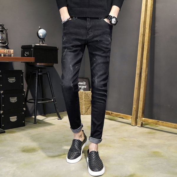 cholyl 2019 new spring cotton jeans men denim trousers soft mens pants men's fashion men jean, Blue
cholyl 2019 new spring cotton jeans men denim trousers soft mens pants men's fashion men jean, Blue