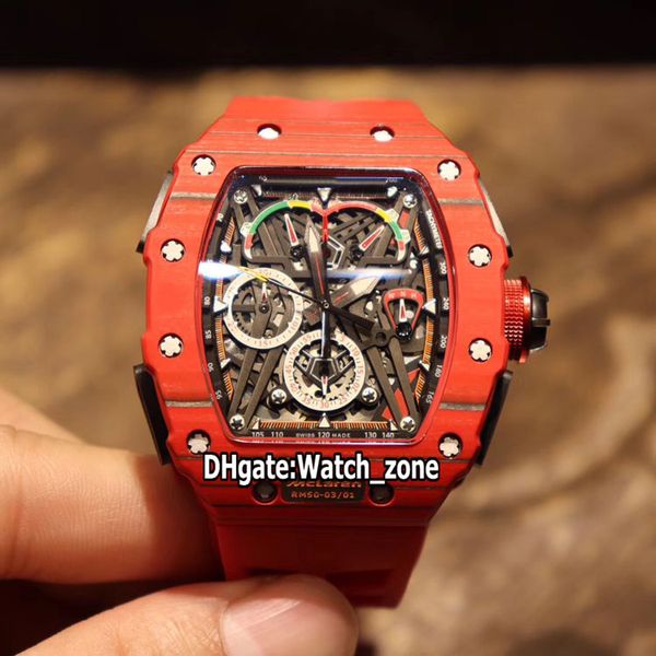 новый rm50-03 / 01 mclaren f1 skeleton циферблат miyota кварцевый хронограф rm50-03 мужские часы red carbon fiber case красный каучуковый ре, Slivery;brown
новый rm50-03 / 01 mclaren f1 skeleton циферблат miyota кварцевый хронограф rm50-03 мужские часы red carbon fiber case красный каучуковый ре, Slivery;brown