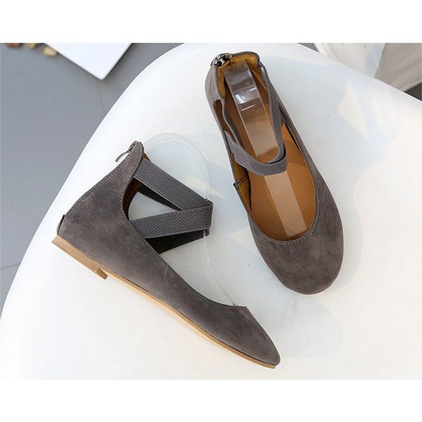 fashion women sandals comfortable casual elastic cross strap slip on sandal closed toe ballet flats low ankle strap shoes, Black
fashion women sandals comfortable casual elastic cross strap slip on sandal closed toe ballet flats low ankle strap shoes, Black