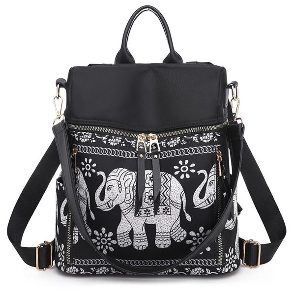 shoulder bag women backpack elephant-print travel rucksack hand bag girls daypack female durable travel backpack 2019 fashion
shoulder bag women backpack elephant-print travel rucksack hand bag girls daypack female durable travel backpack 2019 fashion