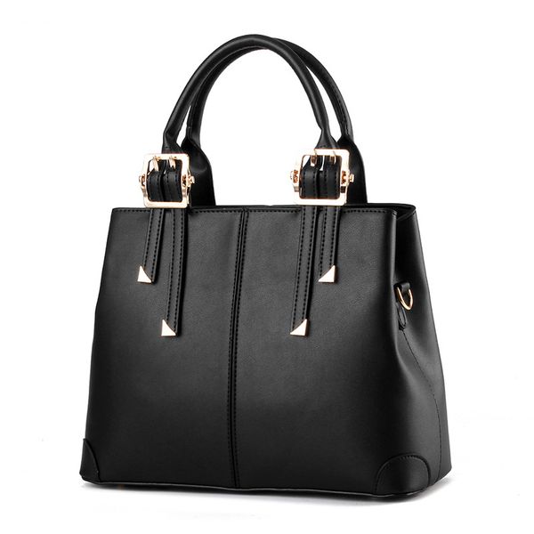hbp women handbags pu leather totes bag shoulder bag lady simple style handbags purses