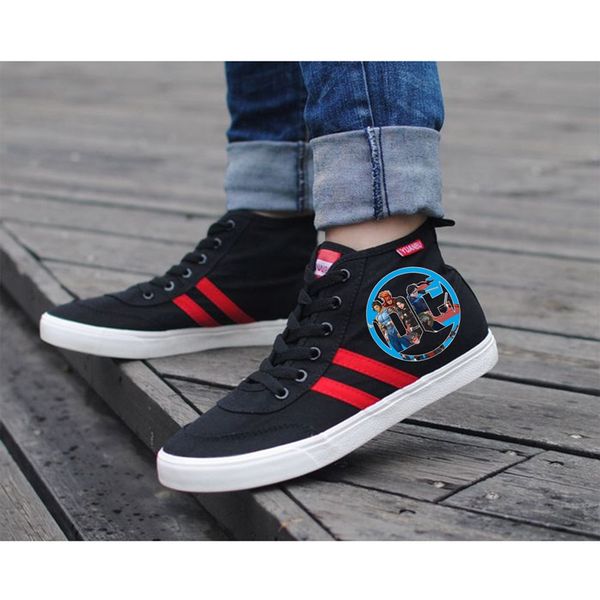 justice league superman cool logo printing high breathable canvas uppers sneakers student personalise fashioncasual shoes, Black
justice league superman cool logo printing high breathable canvas uppers sneakers student personalise fashioncasual shoes, Black