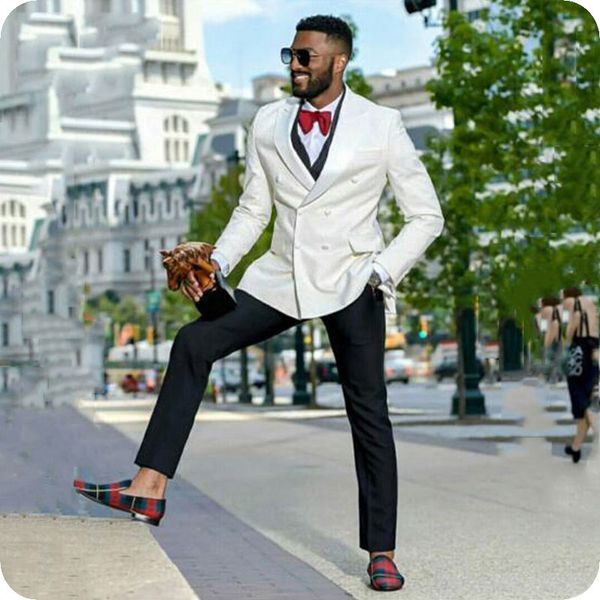 white men suits for wedding tuxedo double breasted wide peak lapel custom groom wear man blazer jacket 3piece costume homme prom party, Black;gray
white men suits for wedding tuxedo double breasted wide peak lapel custom groom wear man blazer jacket 3piece costume homme prom party, Black;gray