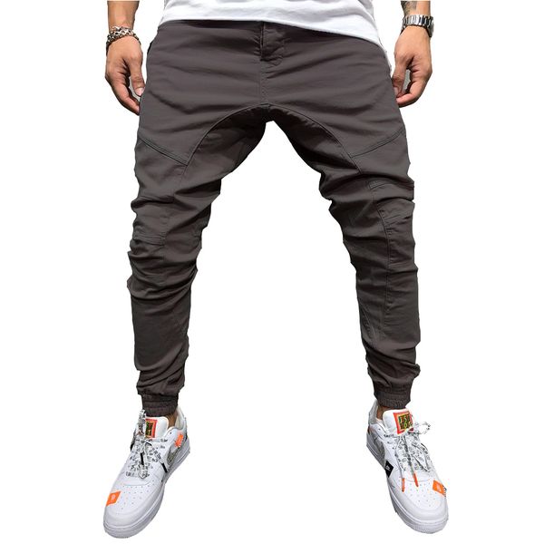 men pants fashion splicing multi pocket harem joggers pants 2019 male trousers mens joggers solid pants sweatpants large size, Black
men pants fashion splicing multi pocket harem joggers pants 2019 male trousers mens joggers solid pants sweatpants large size, Black