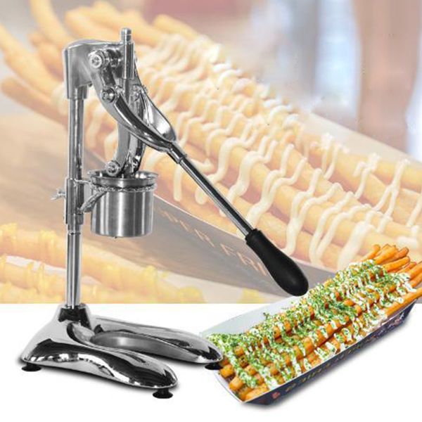 коммерческий 30см ручной тип супер длинный картофель фри footlong большой картофель фри и чипсы соковыжималка dispeser
коммерческий 30см ручной тип супер длинный картофель фри footlong большой картофель фри и чипсы соковыжималка dispeser