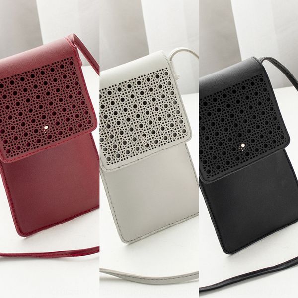 women 2020 all-match hollow mini mobile women's single shoulder span small phone pouch phone bag bag, White
women 2020 all-match hollow mini mobile women's single shoulder span small phone pouch phone bag bag, White