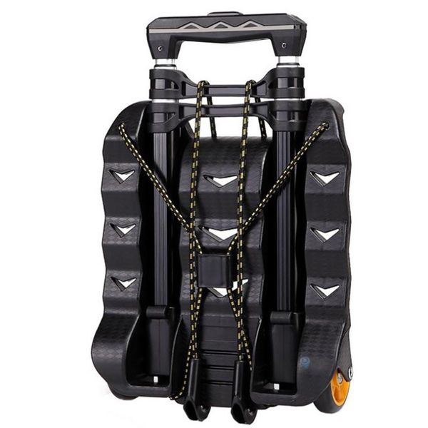office aluminum alloy hand truck folding luggage cart storage shopping lightweight portable wheels travel moving pull rod dolly
office aluminum alloy hand truck folding luggage cart storage shopping lightweight portable wheels travel moving pull rod dolly