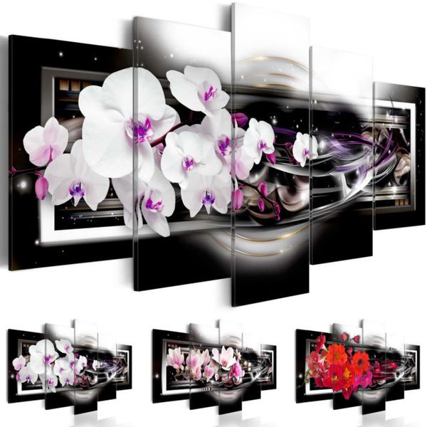 5 pcs picture home decoracion canvas wall oil painting flower pictures for living room abstract modern orchids paintings (without frame)
5 pcs picture home decoracion canvas wall oil painting flower pictures for living room abstract modern orchids paintings (without frame)