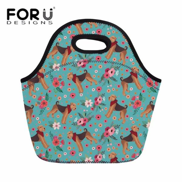 forudesigns insulated lunch bag women airedale terrier flower design thermal cooler picnic tracel lunch box for girls bag, Blue;pink
forudesigns insulated lunch bag women airedale terrier flower design thermal cooler picnic tracel lunch box for girls bag, Blue;pink