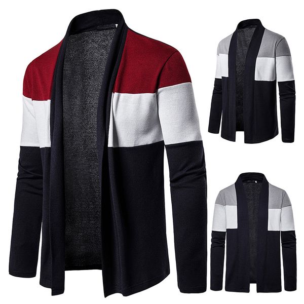 fashion men knitwear sweaters new casual cardigan sweater autumn spring male long sleeve streetwear korean style casual cardigan, White;black
fashion men knitwear sweaters new casual cardigan sweater autumn spring male long sleeve streetwear korean style casual cardigan, White;black