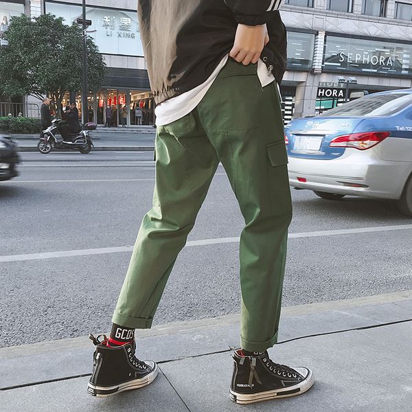 cargo pants men 2019 mens streetwear joogers pants black sweatpant male hiphop autumn pockets trousers overalls
cargo pants men 2019 mens streetwear joogers pants black sweatpant male hiphop autumn pockets trousers overalls