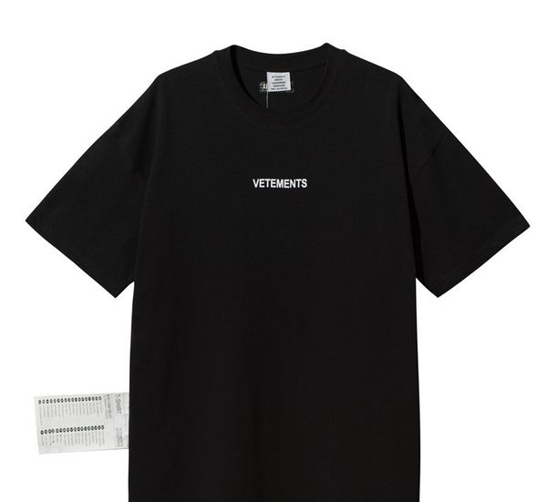 vetements letter printed t shirts streetwear hip hop casual short sleeve tees men loose designer t shirts, White;black
vetements letter printed t shirts streetwear hip hop casual short sleeve tees men loose designer t shirts, White;black