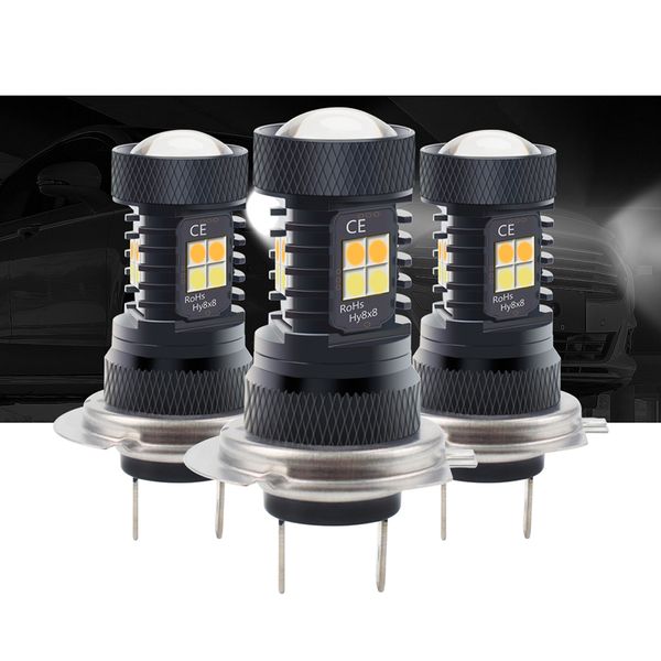 2pcs white yellow h7 car led fog light car styling accessories daytime running light drl 6000k 12v auto driving bulbs headlights
2pcs white yellow h7 car led fog light car styling accessories daytime running light drl 6000k 12v auto driving bulbs headlights