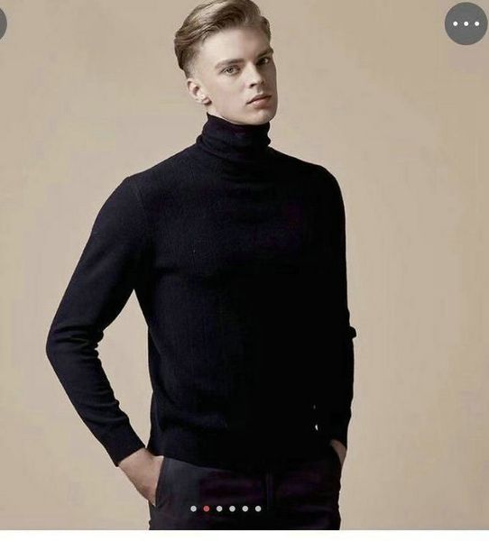 with logoluxury men sweater european american new selling turtleneck sweater designer boutique knitwear private custom luxury, White;black
with logoluxury men sweater european american new selling turtleneck sweater designer boutique knitwear private custom luxury, White;black