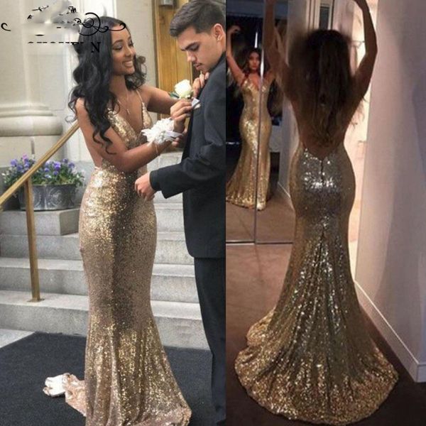 bling sequined mermaid prom dresses graduation for women spaghetti strap backless long evening dress party gown, Black
bling sequined mermaid prom dresses graduation for women spaghetti strap backless long evening dress party gown, Black