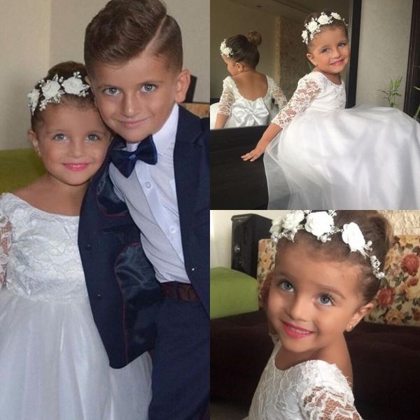 2019 white infant toddler flower girls dresses for wedding cute lace appliques little girls princess baby pageant gowns, White;blue
2019 white infant toddler flower girls dresses for wedding cute lace appliques little girls princess baby pageant gowns, White;blue